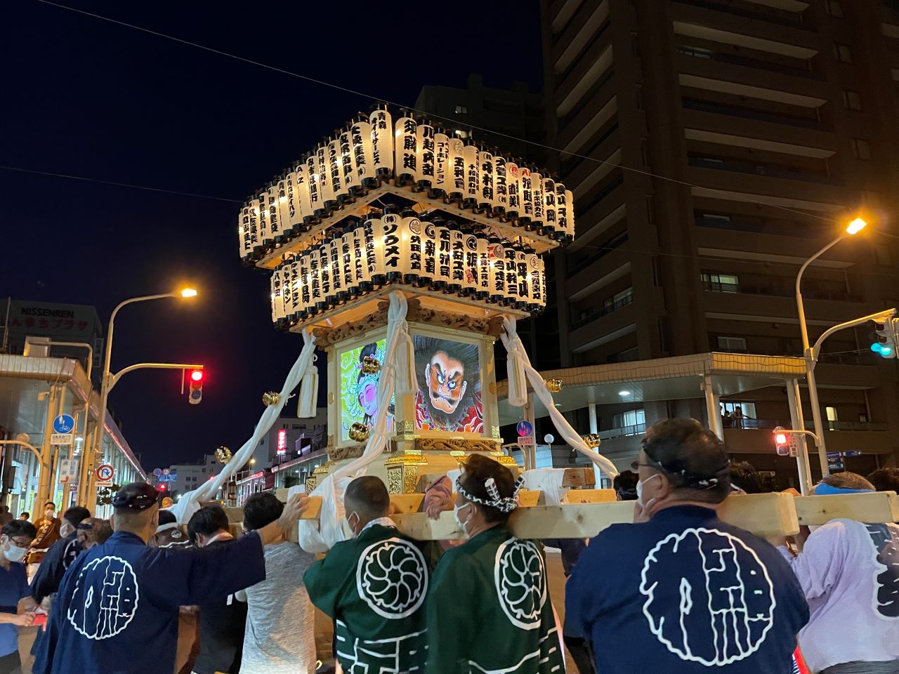 三之宮御披露目渡御1日目の様子7